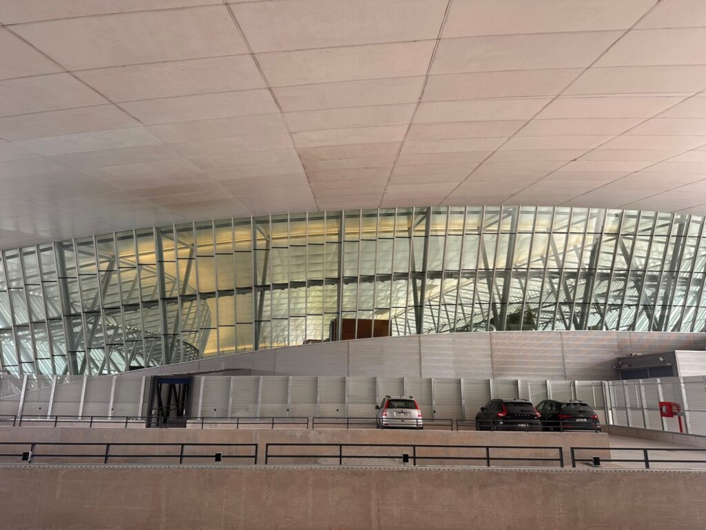 Interior del nuevo Parking Indoor.